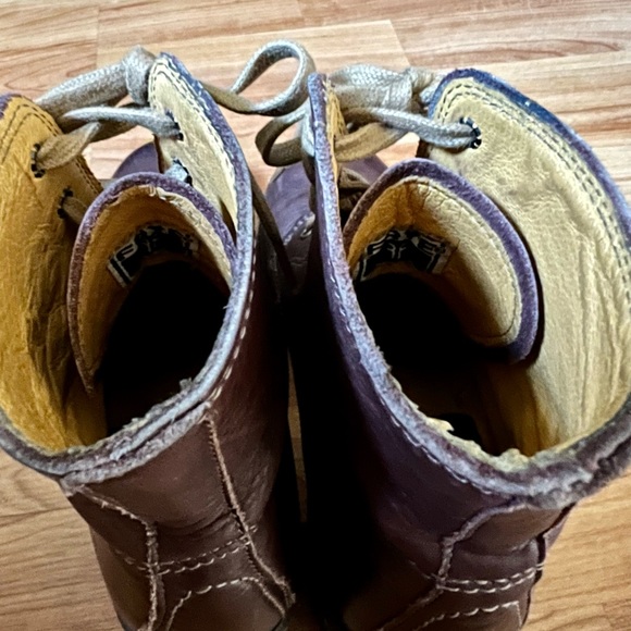 Frye Sabrina Lace Up Ankle Boots - Picture 12 of 13